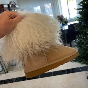 UGG Women’s boots Long Sheepskin fur!